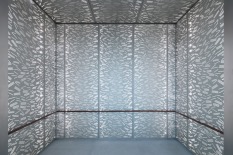 View of elevator interior at the Institute for Contemporary Art at VCU. Image credit: Iwan Baan.