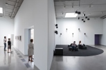 View of second floor galleries in the Institute for Contemporary Art at VCU. Image credit: Iwan Baan.